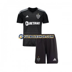 Primera Equipación del Atletico Mineiro Portero 2023 Manga Corta para Niño (Camiseta y pantalón)