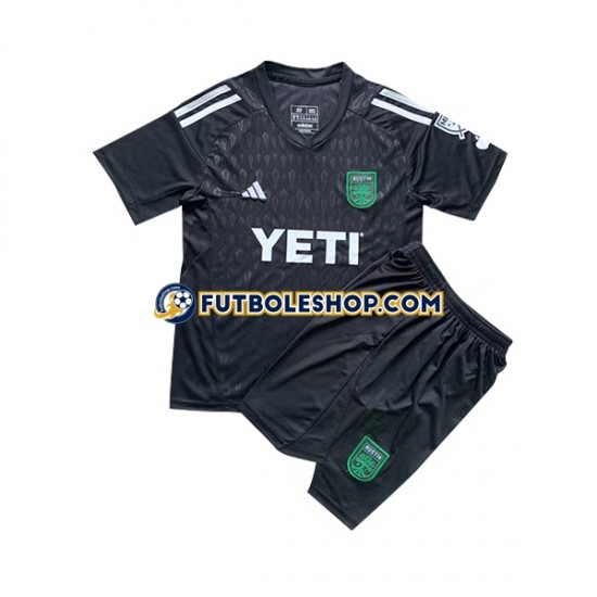 Primera Equipación del Austin FC 2023 Manga Corta para Niño (Camiseta y pantalón) Primera Equipación del Austin FC 2023 Manga Corta para Niño (Camiseta y pantalón)