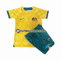 Primera Equipación del Australia 2022 Manga Corta para Niño (Camiseta y pantalón)
