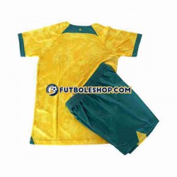 Primera Equipación del Australia 2022 Manga Corta para Niño (Camiseta y pantalón)