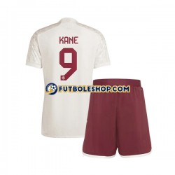 Tercera Equipación del Bayern de Múnich Harry Kane 9 2023-2024 Manga Corta para Niño (Camiseta y pantalón)