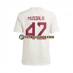 Tercera Equipación del Bayern de Múnich Jamal Musiala 42 2023-2024 Manga Corta para Hombre