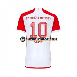 Primera Equipación del Bayern de Múnich Leroy Sane 10 2023-2024 Manga Corta para Hombre