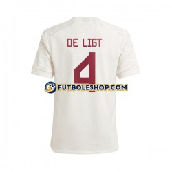 Tercera Equipación del Bayern de Múnich Matthijs de Ligt 4 2023-2024 Manga Corta para Hombre