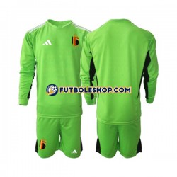 Primera Equipación del Bélgica Portero 2022 ML para Niño (Camiseta y pantalón)