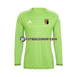 Primera Equipación del Bélgica Portero 2022 ML para Hombre