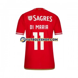 Primera Equipación del Benfica Di Maria 11 2023-2024 Manga Corta para Hombre