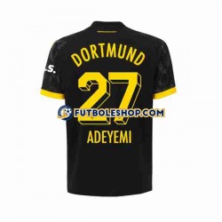 Segunda Equipación del Borussia Dortmund Karim Adeyemi 27 2023-2024 Manga Corta para Hombre