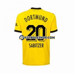 Primera Equipación del Borussia Dortmund Marcel Sabitzer 20 2023-2024 Manga Corta para Hombre