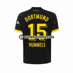 Segunda Equipación del Borussia Dortmund Mats Hummels 15 2023-2024 Manga Corta para Hombre