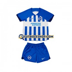 Primera Equipación del Brighton Hove Albion 2023-2024 Manga Corta para Niño (Camiseta y pantalón)
