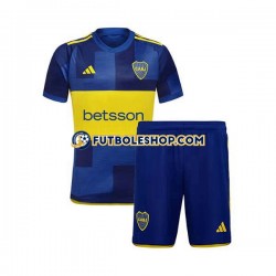 Primera Equipación del CA Boca Juniors 2023-2024 Manga Corta para Niño (Camiseta y pantalón)