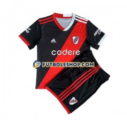 Tercera Equipación del CA River Plate 2023-2024 Manga Corta para Niño (Camiseta y pantalón)
