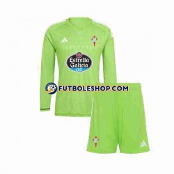 Primera Equipación del Celta de Vigo Portero 2023-2024 ML para Niño (Camiseta y pantalón)