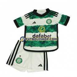 Primera Equipación del Celtic 2023-2024 Manga Corta para Niño (Camiseta y pantalón)