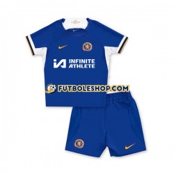 Primera Equipación del Chelsea 2023-2024 Manga Corta para Niño (Camiseta y pantalón)
