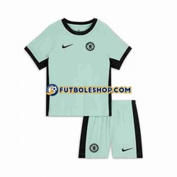 Tercera Equipación del Chelsea 2023-2024 Manga Corta para Niño (Camiseta y pantalón)