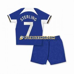 Primera Equipación del Chelsea Raheem Sterling 7 2023-2024 Manga Corta para Niño (Camiseta y pantalón)