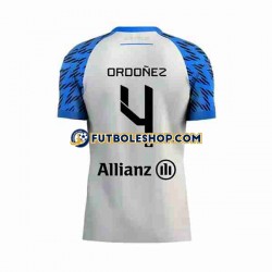 Segunda Equipación del Club Brugge Joel Ordonez 4 2023-2024 Manga Corta para Hombre