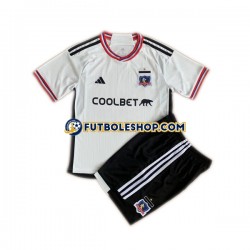 Primera Equipación del Colo-Colo 2023 Manga Corta para Niño (Camiseta y pantalón)
