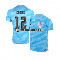 Primera Equipación del Corinthians Portero Cassio 12 2023-2024 Manga Corta para Hombre