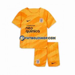 Tercera Equipación del Corinthians Portero 2023-2024 Manga Corta para Niño (Camiseta y pantalón)