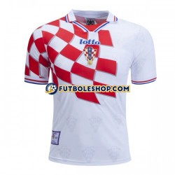 Primera Equipación del Croacia Retro 1998 Manga Corta para Hombre