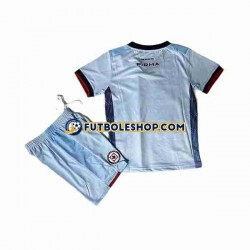Segunda Equipación del Cruz Azul 2023-2024 Manga Corta para Niño (Camiseta y pantalón)