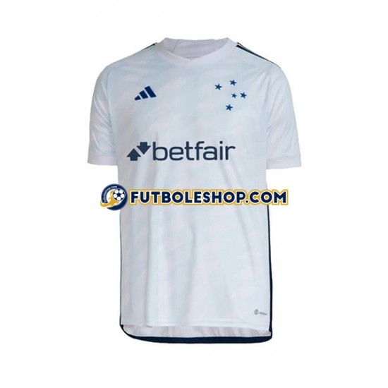 Segunda Equipación del Cruzeiro 2023 Manga Corta para Hombre Segunda Equipación del Cruzeiro 2023 Manga Corta para Hombre