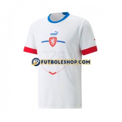Segunda Equipación del República Checa 2022 Manga Corta para Hombre