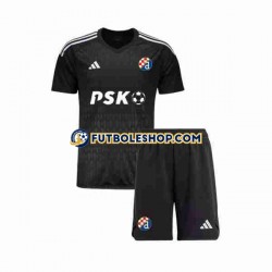 Segunda Equipación del Dinamo Zagreb Portero 2023-2024 Manga Corta para Niño (Camiseta y pantalón)