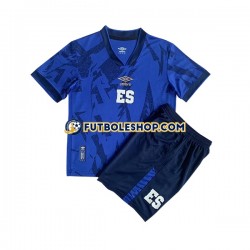 Primera Equipación del EL Salvador 2023 Manga Corta para Niño (Camiseta y pantalón)