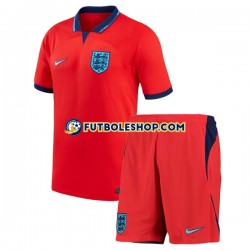 Segunda Equipación del Inglaterra World Cup 2022 Manga Corta para Niño (Camiseta y pantalón) Segunda Equipación del Inglaterra World Cup 2022 Manga Corta para Niño (Camiseta y pantalón)