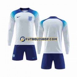 Primera Equipación del Inglaterra World Cup 2022 ML para Niño (Camiseta y pantalón) Primera Equipación del Inglaterra World Cup 2022 ML para Niño (Camiseta y pantalón)