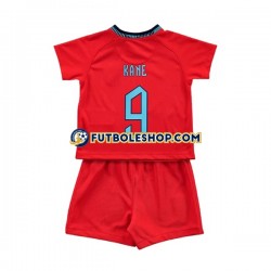 Segunda Equipación del Inglaterra Kane 9 World Cup 2022 Manga Corta para Niño (Camiseta y pantalón) Segunda Equipación del Inglaterra Kane 9 World Cup 2022 Manga Corta para Niño (Camiseta y pantalón)
