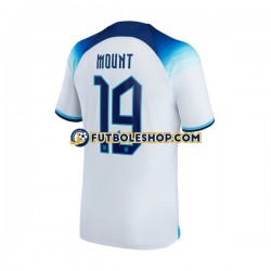 Primera Equipación del Inglaterra Mount 19 World Cup 2022 Manga Corta para Hombre