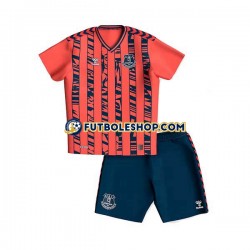 Segunda Equipación del Everton 2023-2024 Manga Corta para Niño (Camiseta y pantalón)