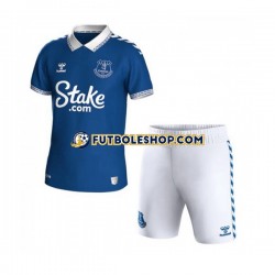 Primera Equipación del Everton 2023-2024 Manga Corta para Niño (Camiseta y pantalón)