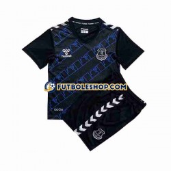 Segunda Equipación del Everton Portero 2023-2024 Manga Corta para Niño (Camiseta y pantalón)