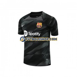Segunda Equipación del FC Barcelona Portero 2023-2024 Manga Corta para Hombre