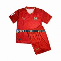 Segunda Equipación del Sevilla FC Sergio Ramos 4 2023-2024 Manga Corta para Niño (Camiseta y pantalón)