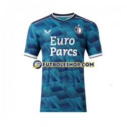 Segunda Equipación del Feyenoord Rotterdam 2023-2024 Manga Corta para Hombre