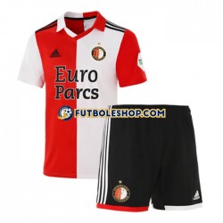 Primera Equipación del Feyenoord Rotterdam 2022-2023 Manga Corta para Niño (Camiseta y pantalón)