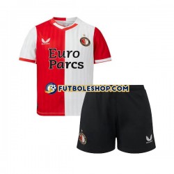 Primera Equipación del Feyenoord Rotterdam 2023-2024 Manga Corta para Niño (Camiseta y pantalón)