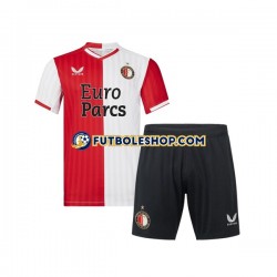 Primera Equipación del Feyenoord Rotterdam 2023-2024 Manga Corta para Niño (Camiseta y pantalón)