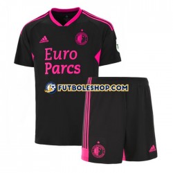 Tercera Equipación del Feyenoord Rotterdam 2022-2023 Manga Corta para Niño (Camiseta y pantalón)