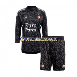 Cuarta Equipación del Feyenoord Rotterdam Portero 2022-2023 ML para Niño (Camiseta y pantalón)