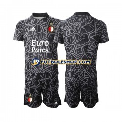 Cuarta Equipación del Feyenoord Rotterdam Portero 2022-2023 Manga Corta para Niño (Camiseta y pantalón)