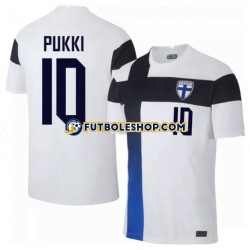 Primera Equipación del Finlandia Teemu Pukki 10 Euro 2020 Manga Corta para Hombre Primera Equipación del Finlandia Teemu Pukki 10 Euro 2020 Manga Corta para Hombre
