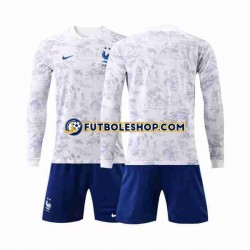 Segunda Equipación del Francia World Cup 2022 ML para Niño (Camiseta y pantalón)